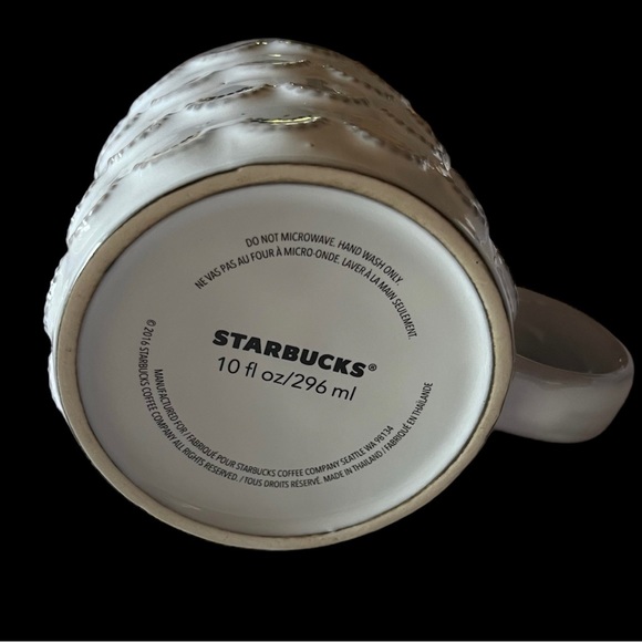 Starbucks Coffee Mug 2016 Anniversary Collection Mermaid Gold Scales (preowned) - Picture 5 of 8